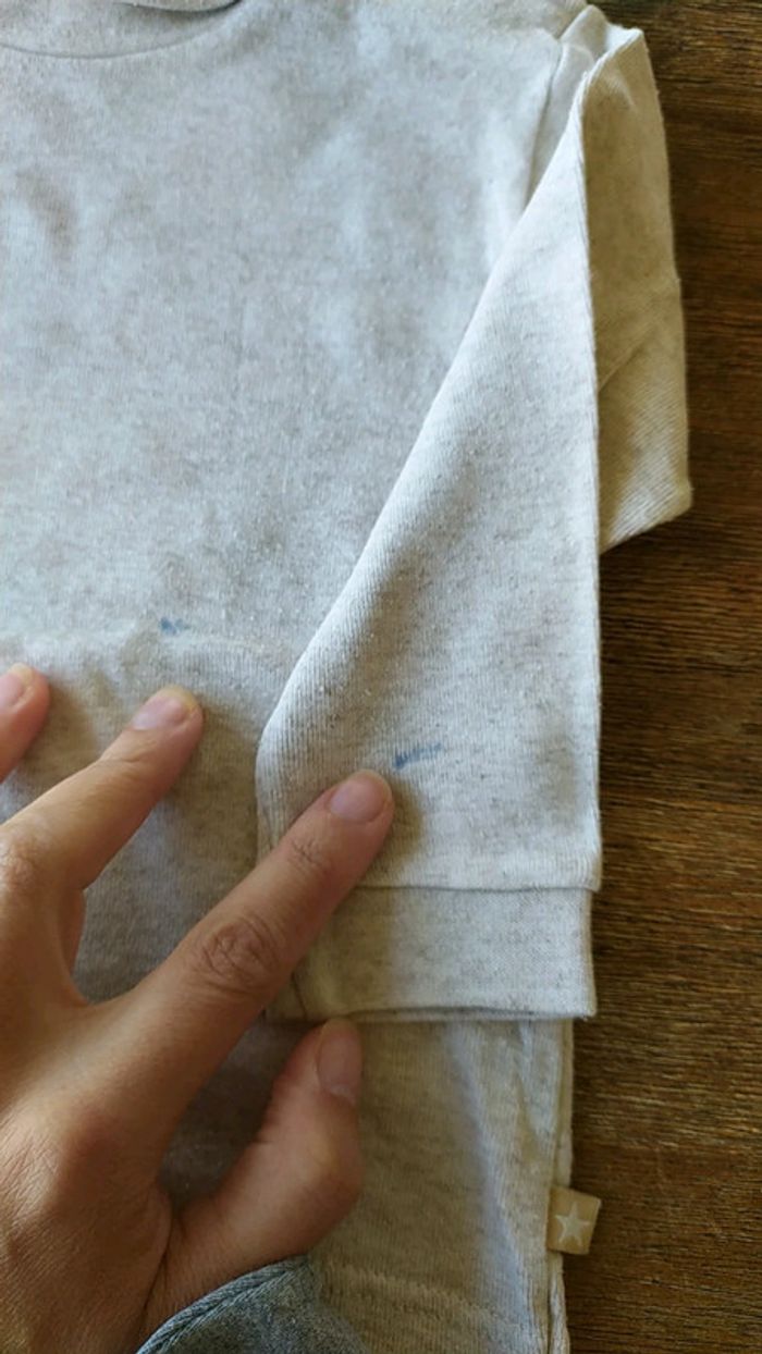 Lot tee shirt col roulé/Kiabi/ 24 mois - photo numéro 7