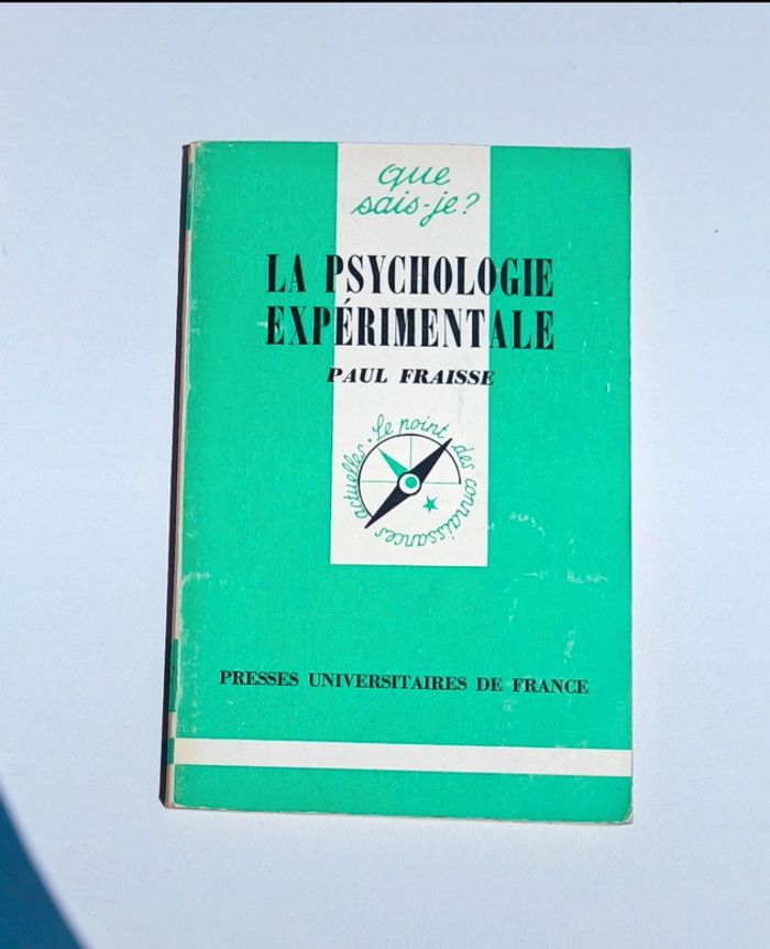 Livre La psychologie Expérimentale