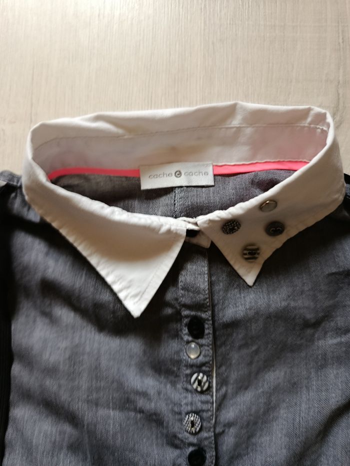 Chemise femme marque cache cache taille 1 - photo numéro 3