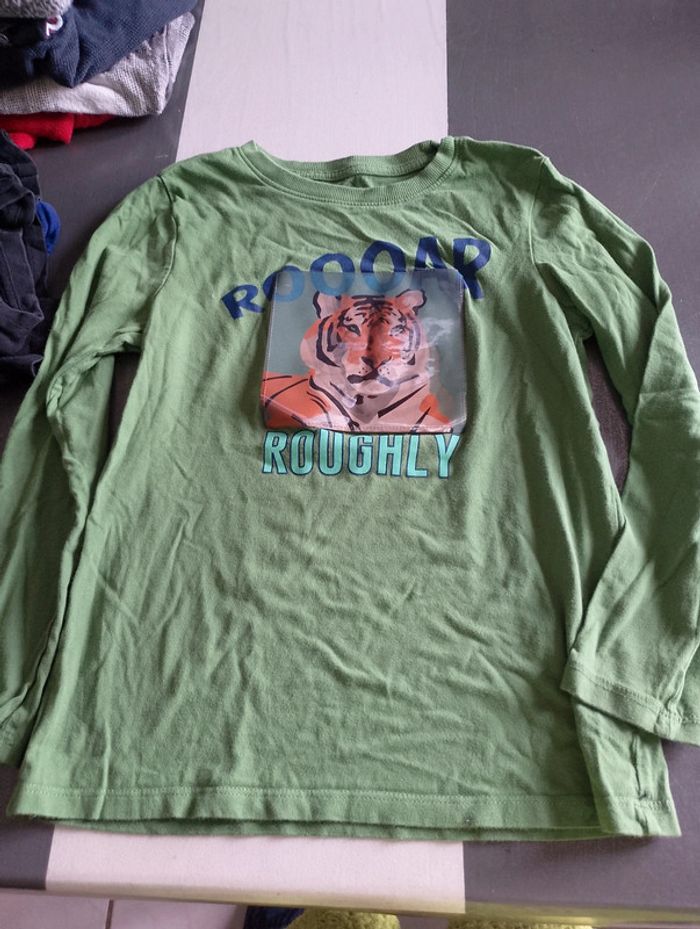 T-shirt manche longue 9 10 ans tex