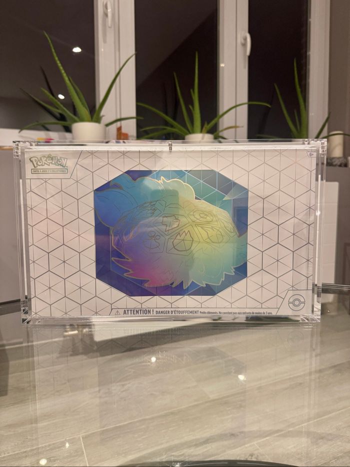 Protection acrylique aimantée pour upc Pokémon Terapagos - boîte plexi premium neuve