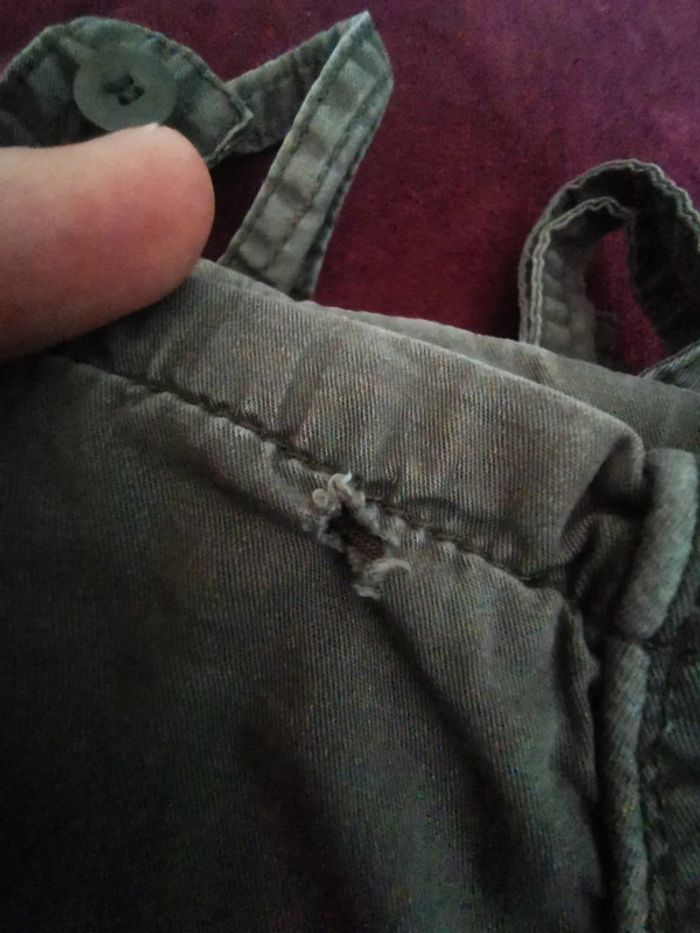 Lots de 2 salopettes 12 mois - photo numéro 7