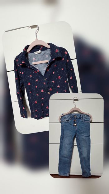 Chemise et jean slim