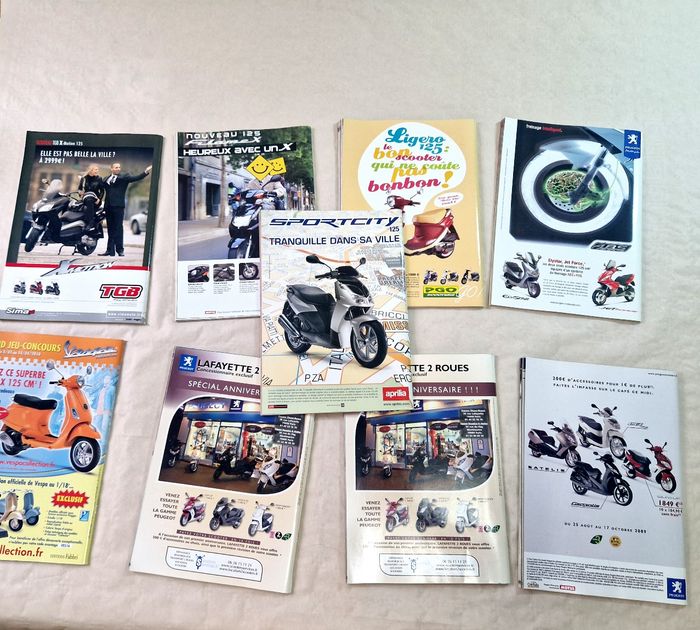 Bonjour , vend lot de 9 revue 125 magazine , moto , de 2004 à 2010 - photo numéro 5