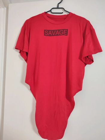T shirt asymétrique