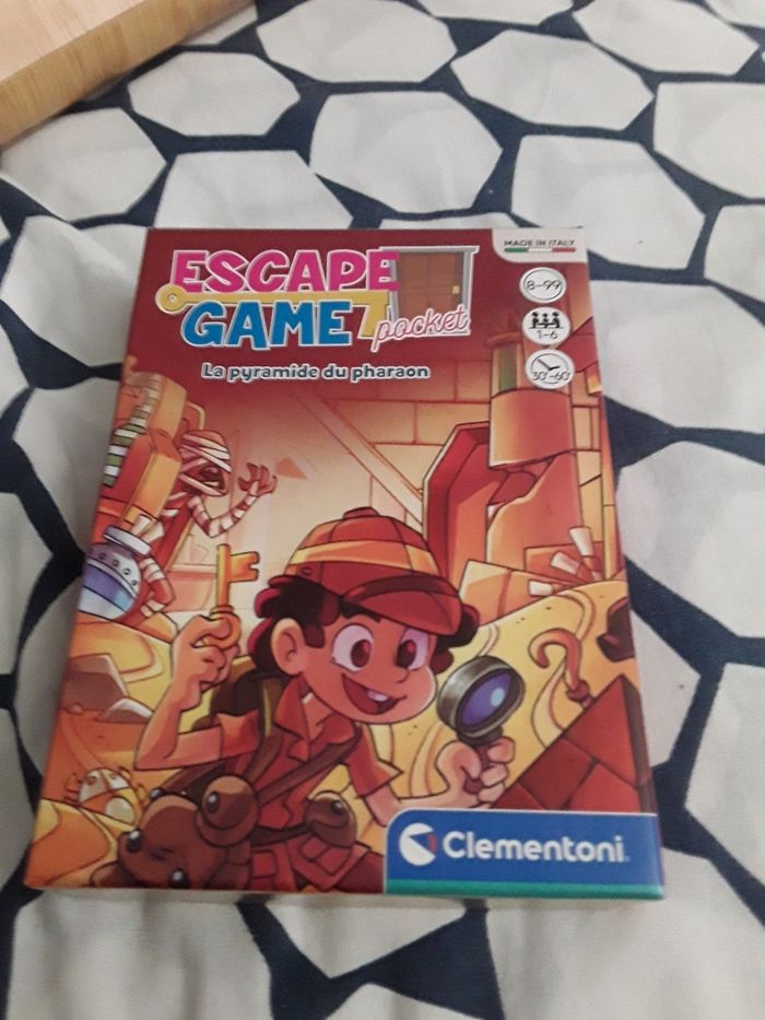Escape game Pocket : la pyramide du pharaon
