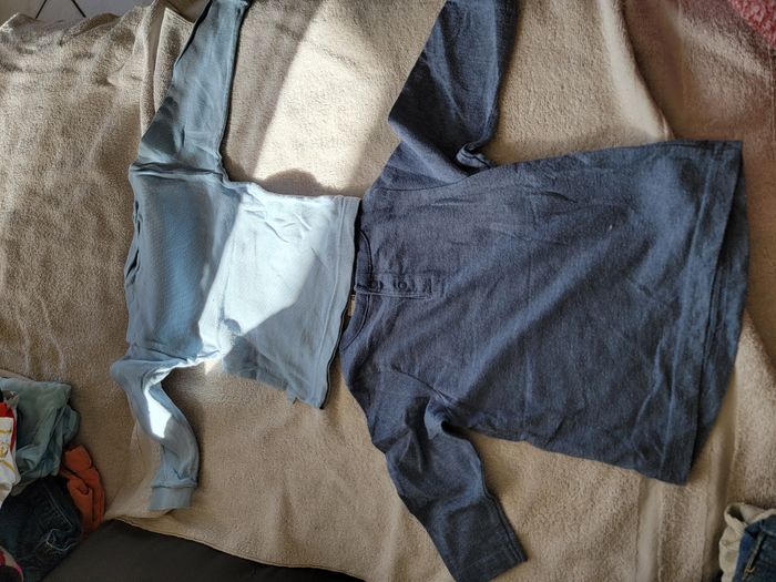 Lot de 6 tee-shirts manches longues 12 mois garçon - photo numéro 5