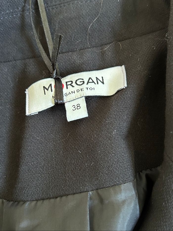 Blazer noir mi long Morgan taille 38 jamais porté - photo numéro 9
