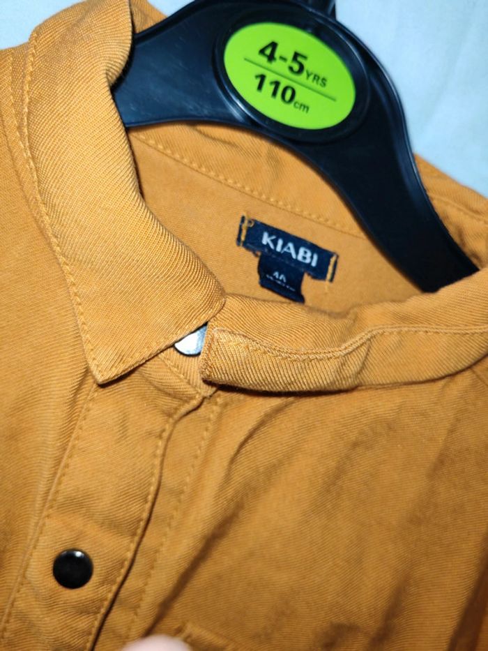 Robe Kiabi Moutarde 4 ans - photo numéro 3