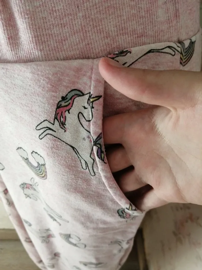 Ensemble de pyjama pantalons motifs licorne et sweat / fbsister / (M-L) - photo numéro 17