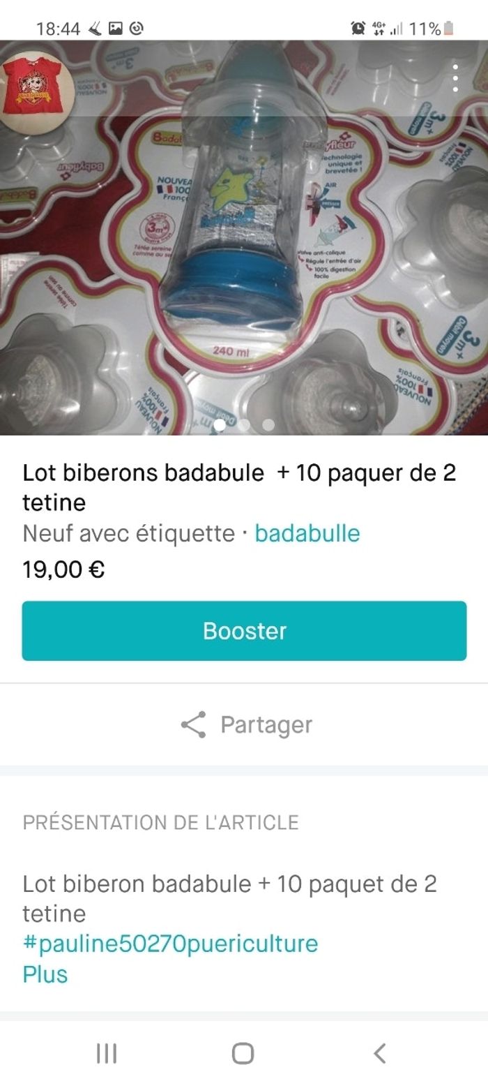 Biberon - photo numéro 2