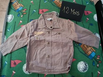 Chemise garçon 12 MOIS