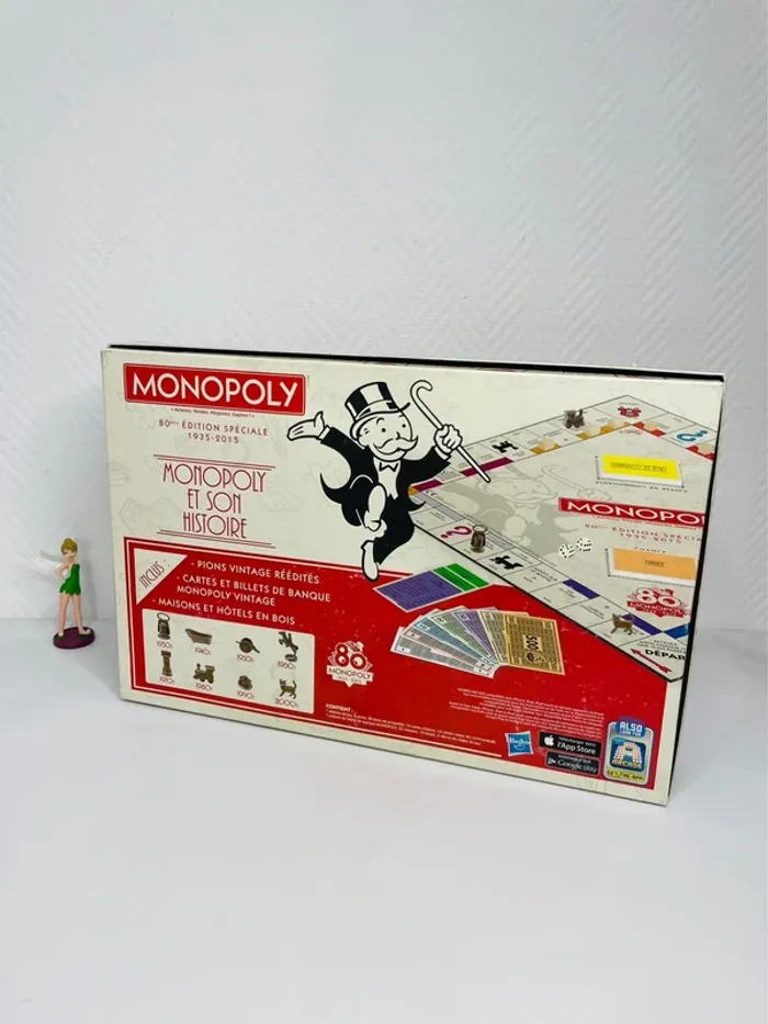 Monopoly 80 ans Édition Spéciale 1935-2015 Hasbro - photo numéro 7