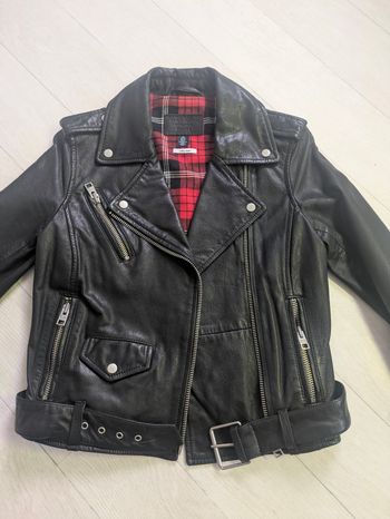 Perfecto cuir Tommy Hilfiger xs