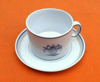 Tasse / Soucoupe à Chocolat Terre cuite vernissée