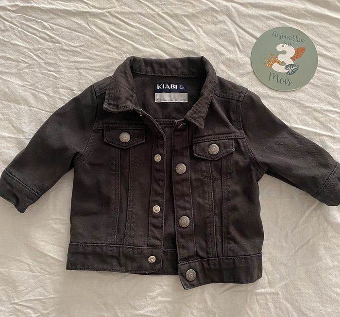 🧥 Veste en jean bébé - KIABI - 3 mois (60 cm)