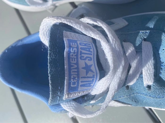 Baskets Converse bleu - photo numéro 5