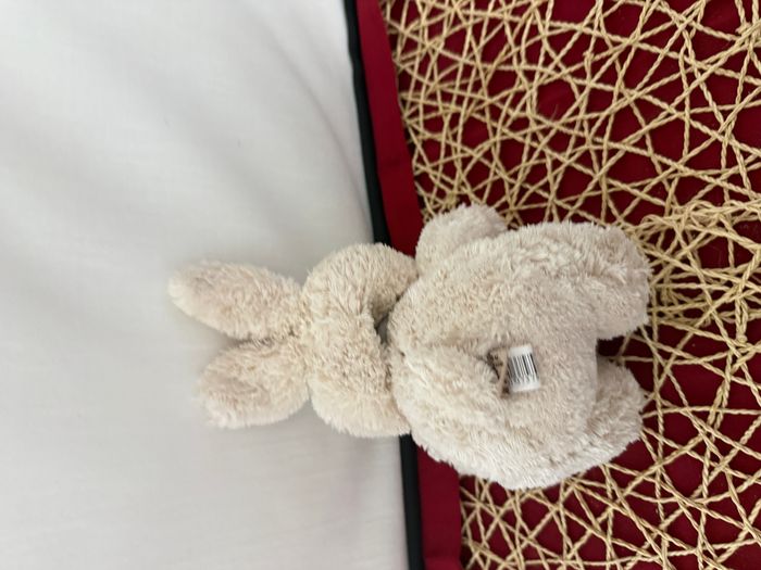 Peluche ours bleu blanc déguisé en lapin BUKOWSKI - photo numéro 5