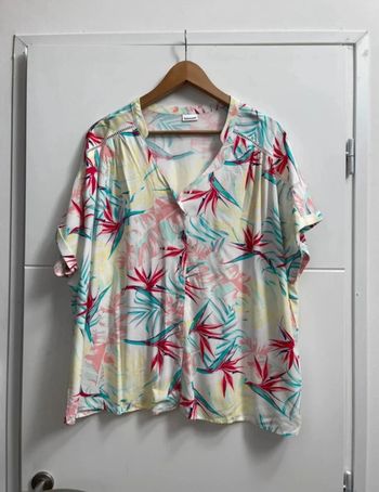 Superbe Chemise Blouse Damart fluide neuve 🌸 50 52