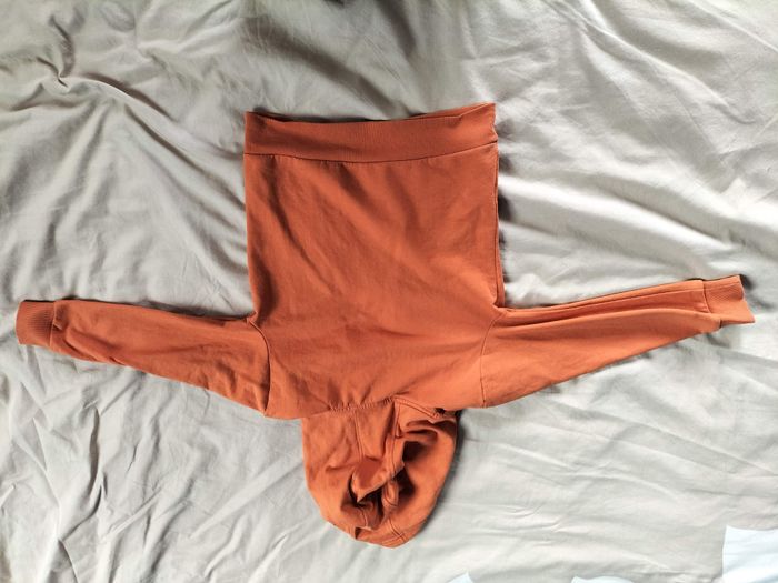 Veste zippée orange - NPO kid - photo numéro 3