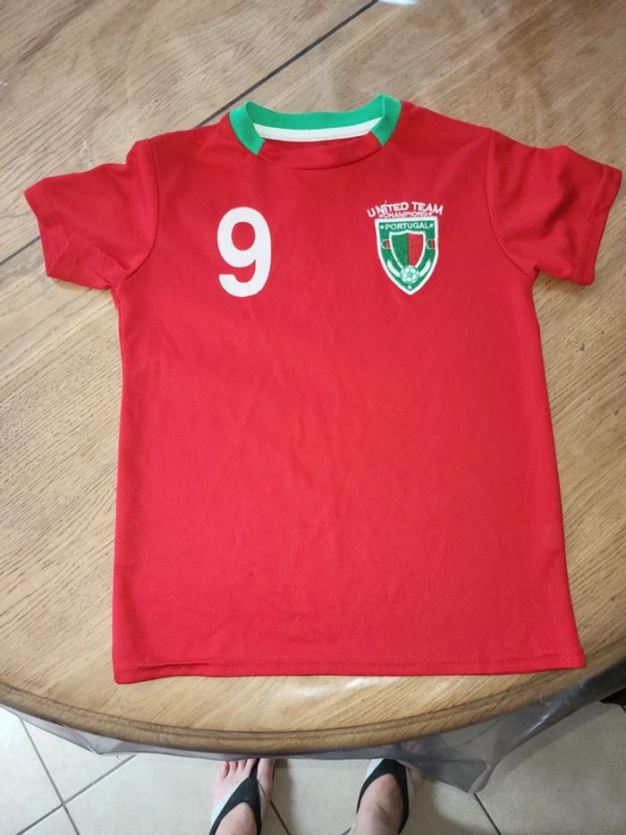 Tee-shirt foot Portugal 7/8ans