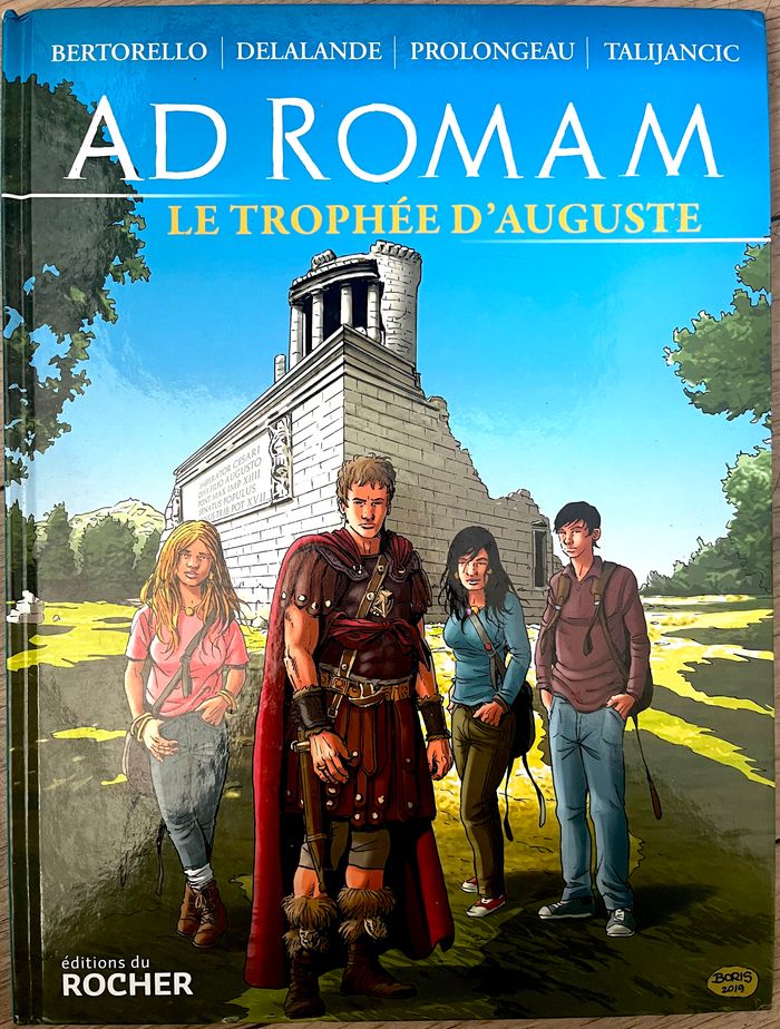 BD Ad romam le trophe d'auguste
