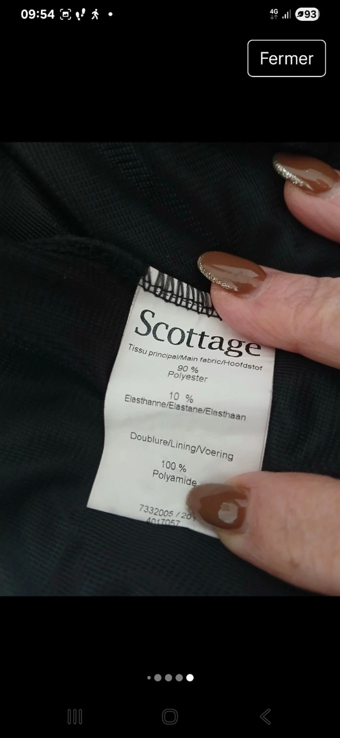 Robe d'hiver Taille 44, marque scottage - photo numéro 6