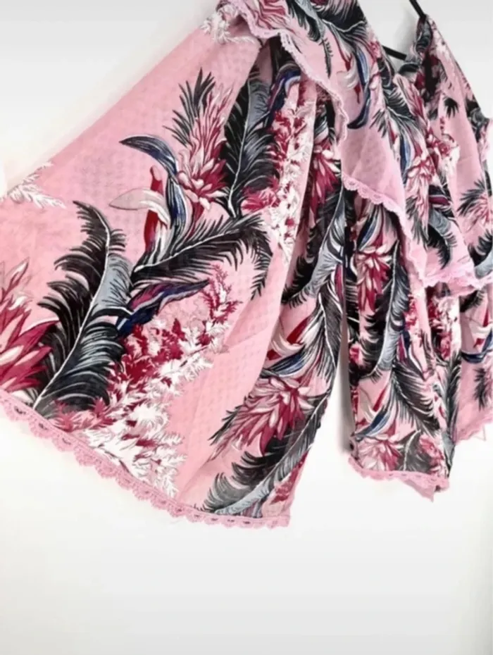 🌸 Magnifique haut en Chauve-souris / rose à fleur Glamorous T/S 🌸 - photo numéro 10