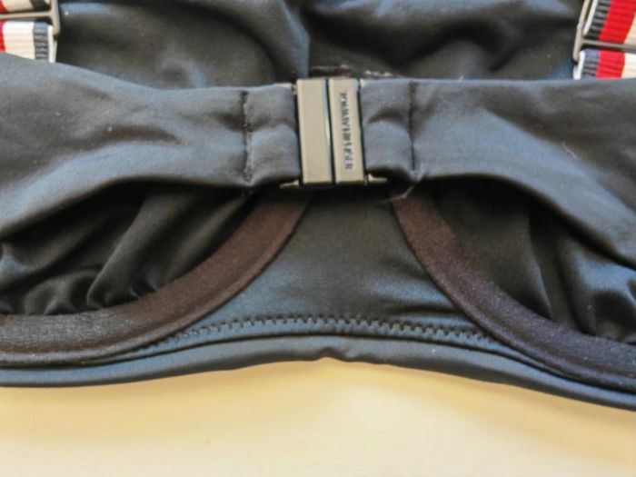 Neuf bandeau maillot de bain bleu marine tommy Hilfiger - photo numéro 3