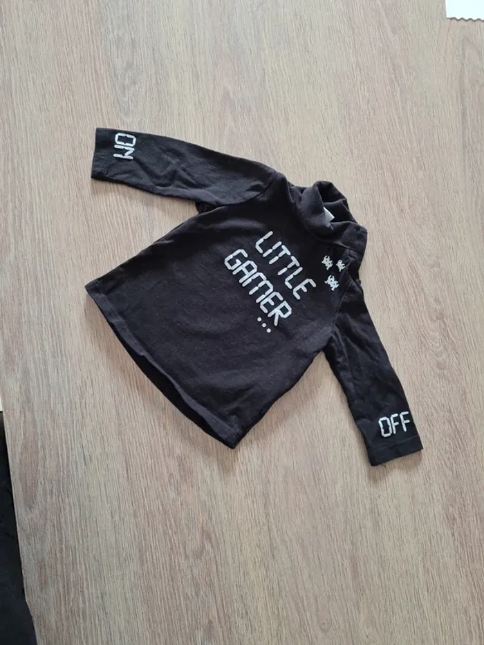 Pull fin col roulé 6 mois