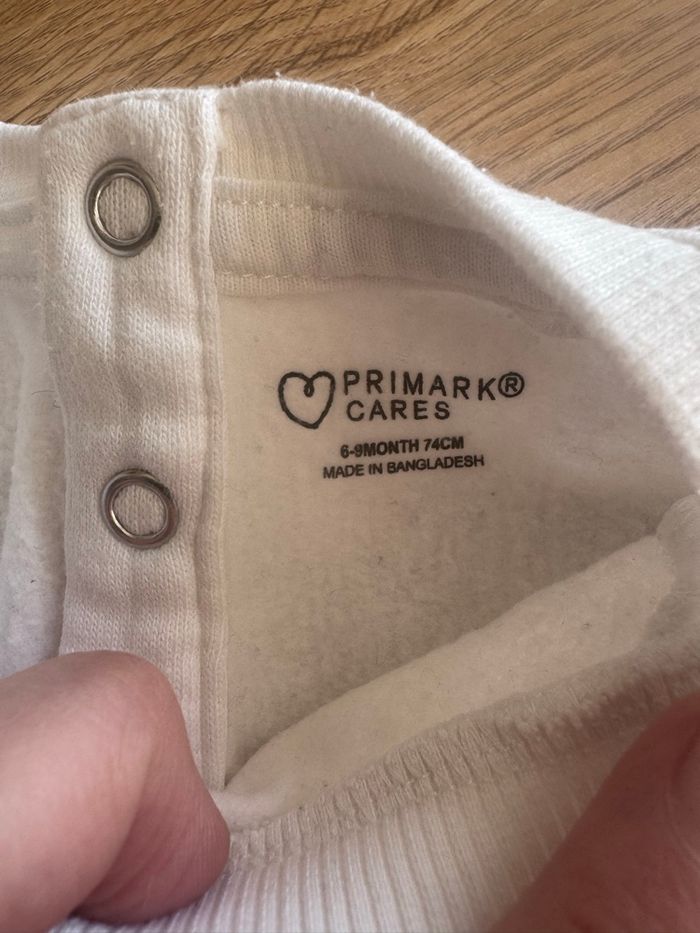 Ensemble jogging sportswear Primark 6-9 mois état neuf - photo numéro 5