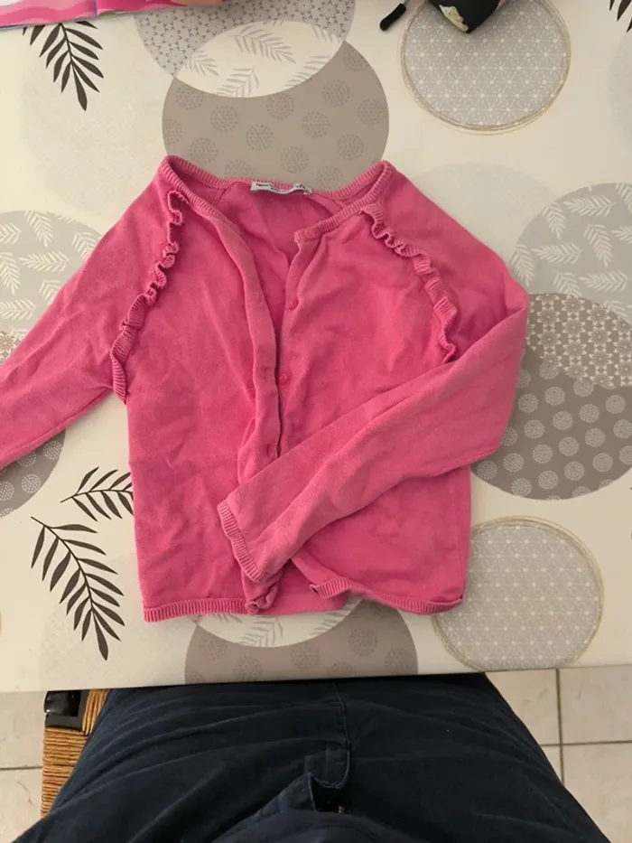 Gilet rose - photo numéro 2