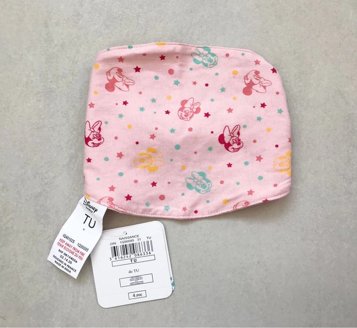 Fichu bandeau foulard bebe minnie neuf - photo numéro 2