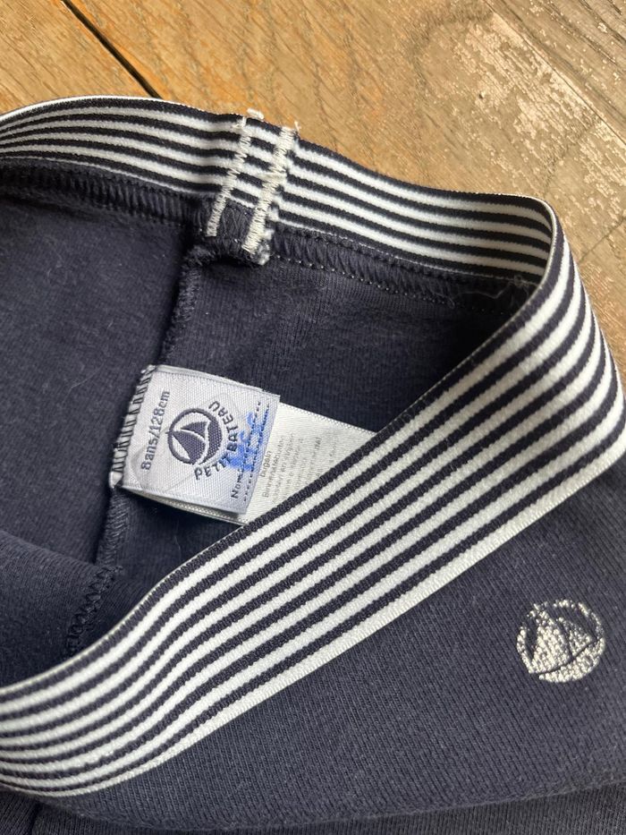 Legging marine Petit Bateau 8 ans - photo numéro 3