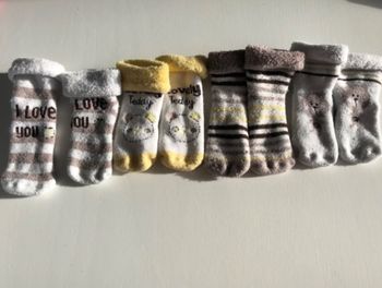 Lot de 4 chaussettes naissance