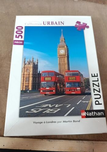 Puzzle 500 pièces voyage à Londres