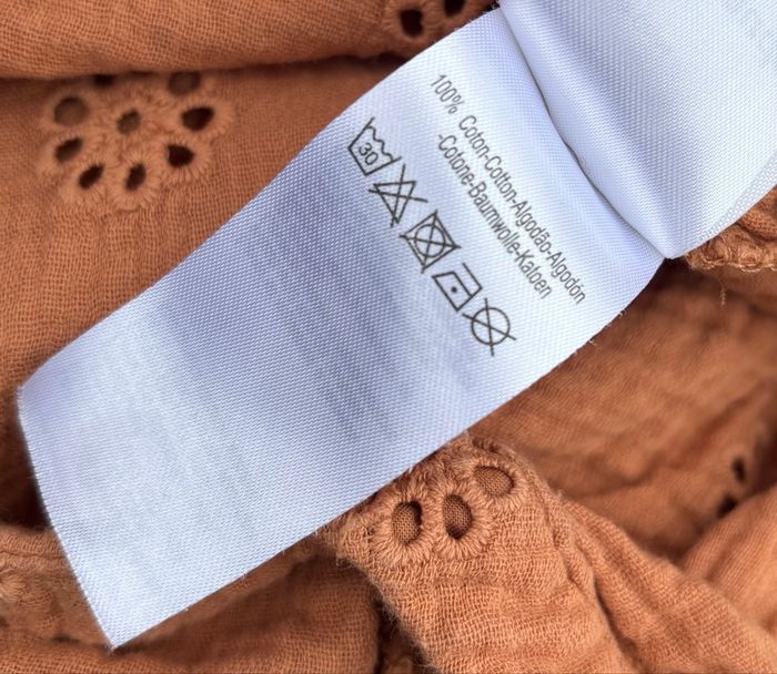 Blouse en gaze de coton brodé – Taille 36 – Verbaudet - photo numéro 9