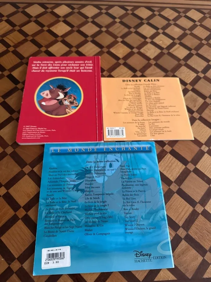Lot de 3 livres Le Roi Lion - photo numéro 2