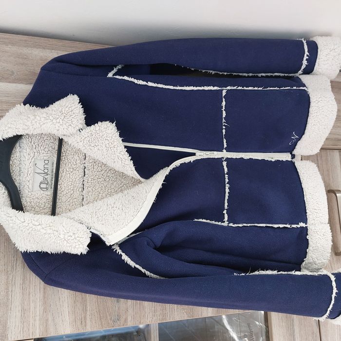 Veste polaire bleu marine