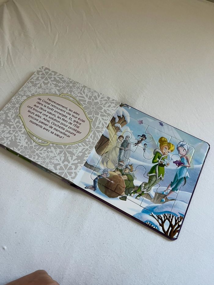 Livre puzzle fée clochette - photo numéro 6