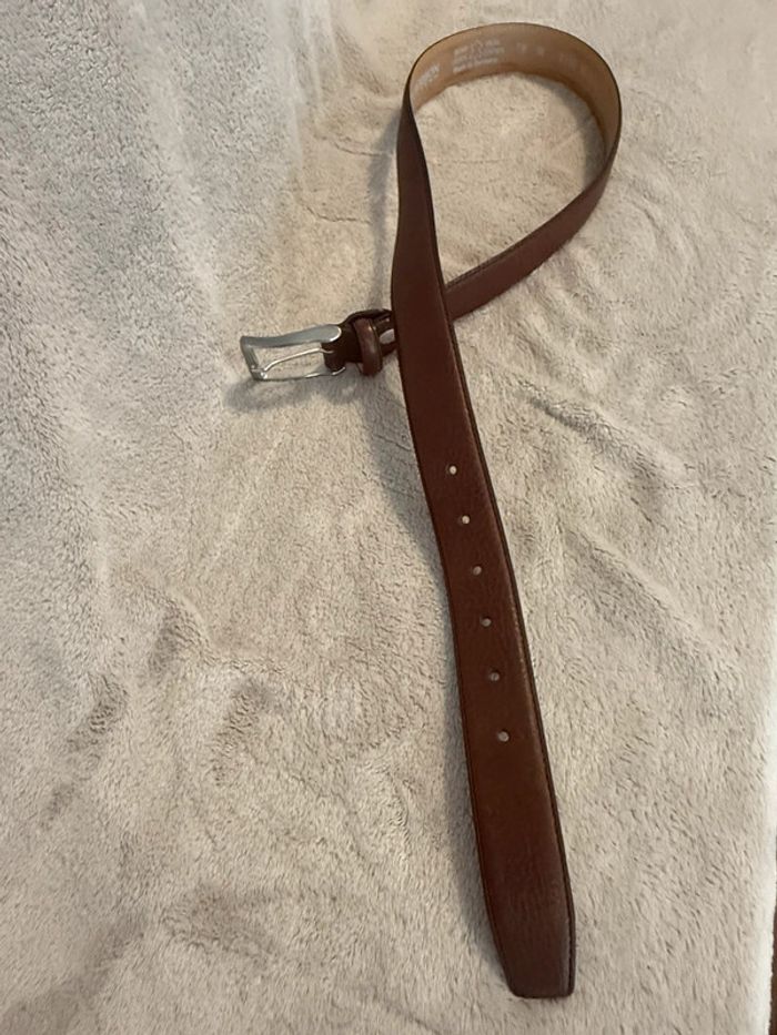 Roy Robson - Ceinture en cuir - Marron grainé - photo numéro 3