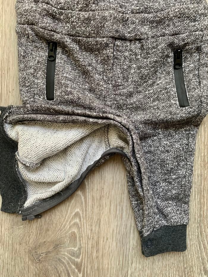 Salopette grise 6 mois Tape à l’œil - photo numéro 3