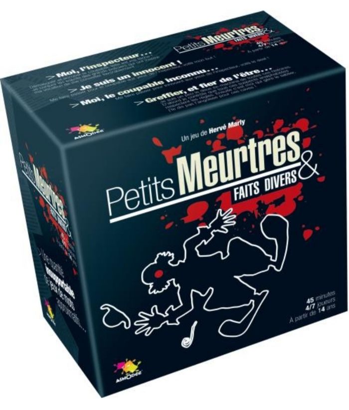 Jeu de société petits meurtres et faits divers