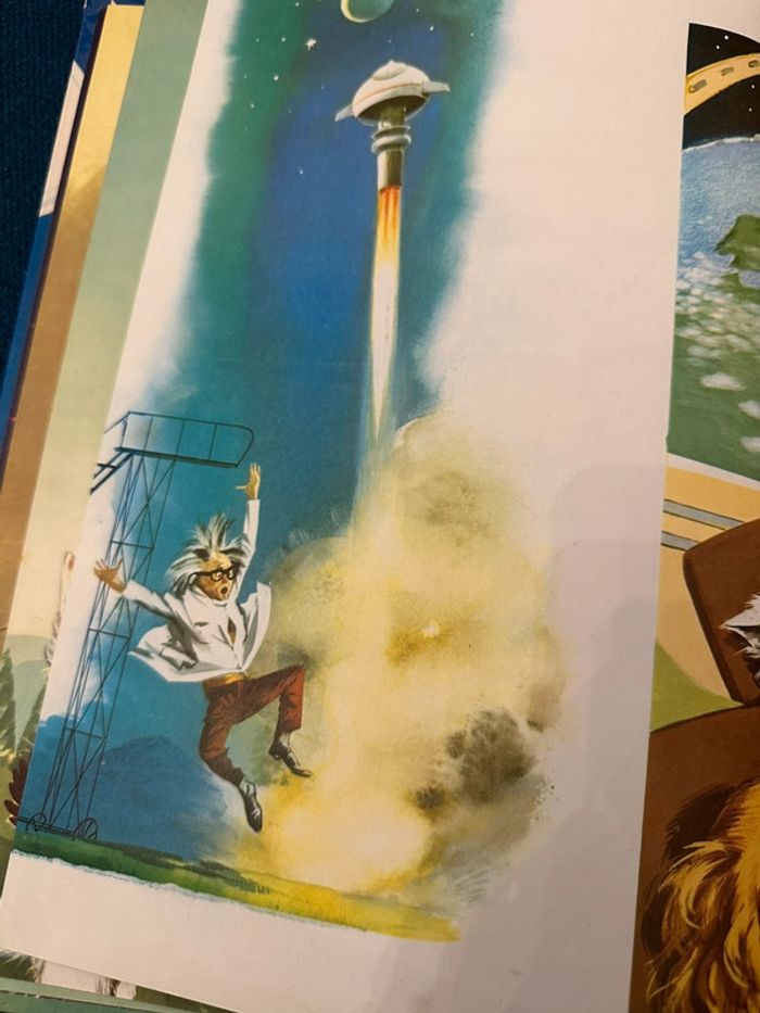 Caroline sur la Lune livre bd album Hachette Jeunesse ancien 1966 espace - photo numéro 7