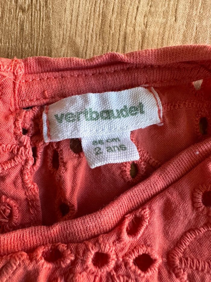 Robe corail Verbaudet - photo numéro 3