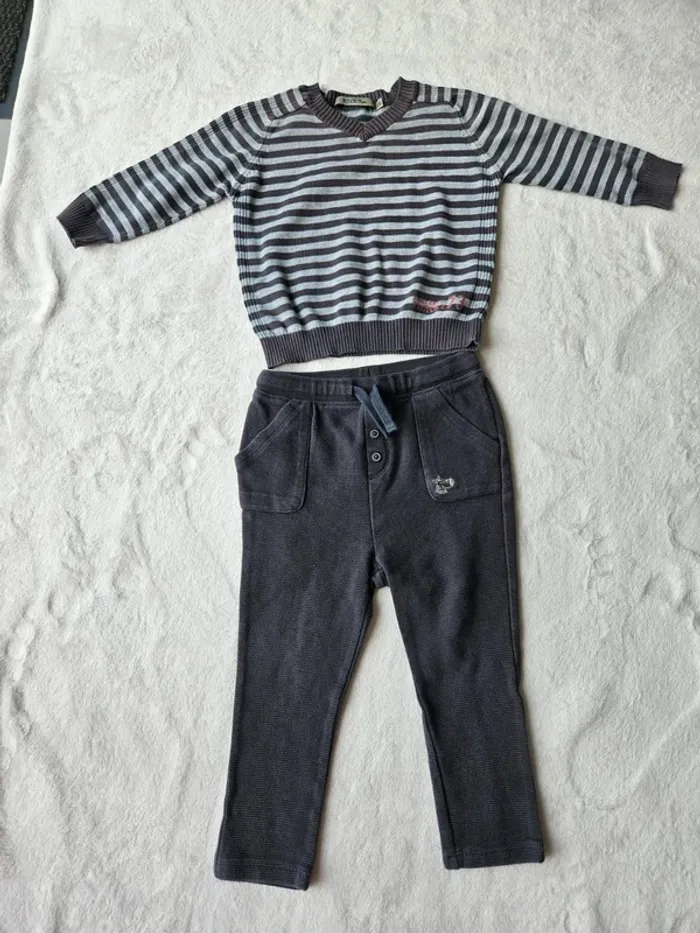 Tenue pull + pantalon 3 ans
