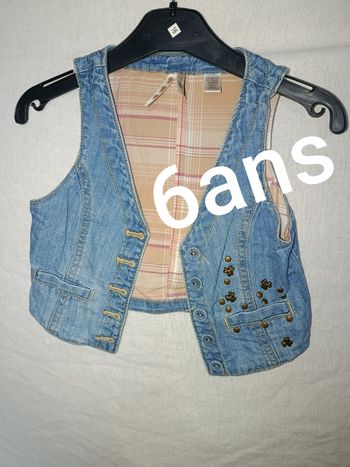 Boléro en jeans