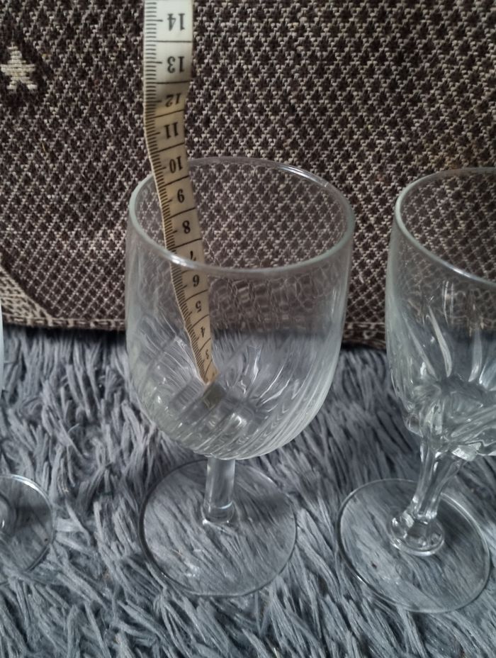 Lot 3 verres à pieds - photo numéro 6
