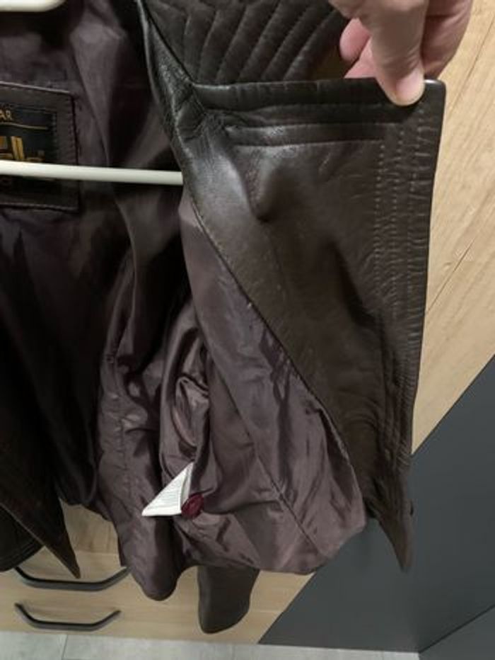 Veste cuir femme t 42 - photo numéro 3