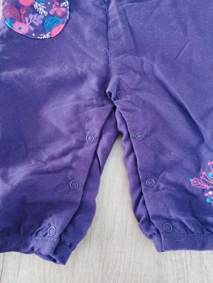 Pantalon fille violet taille 9 mois La Compagnie des Petits - photo numéro 3
